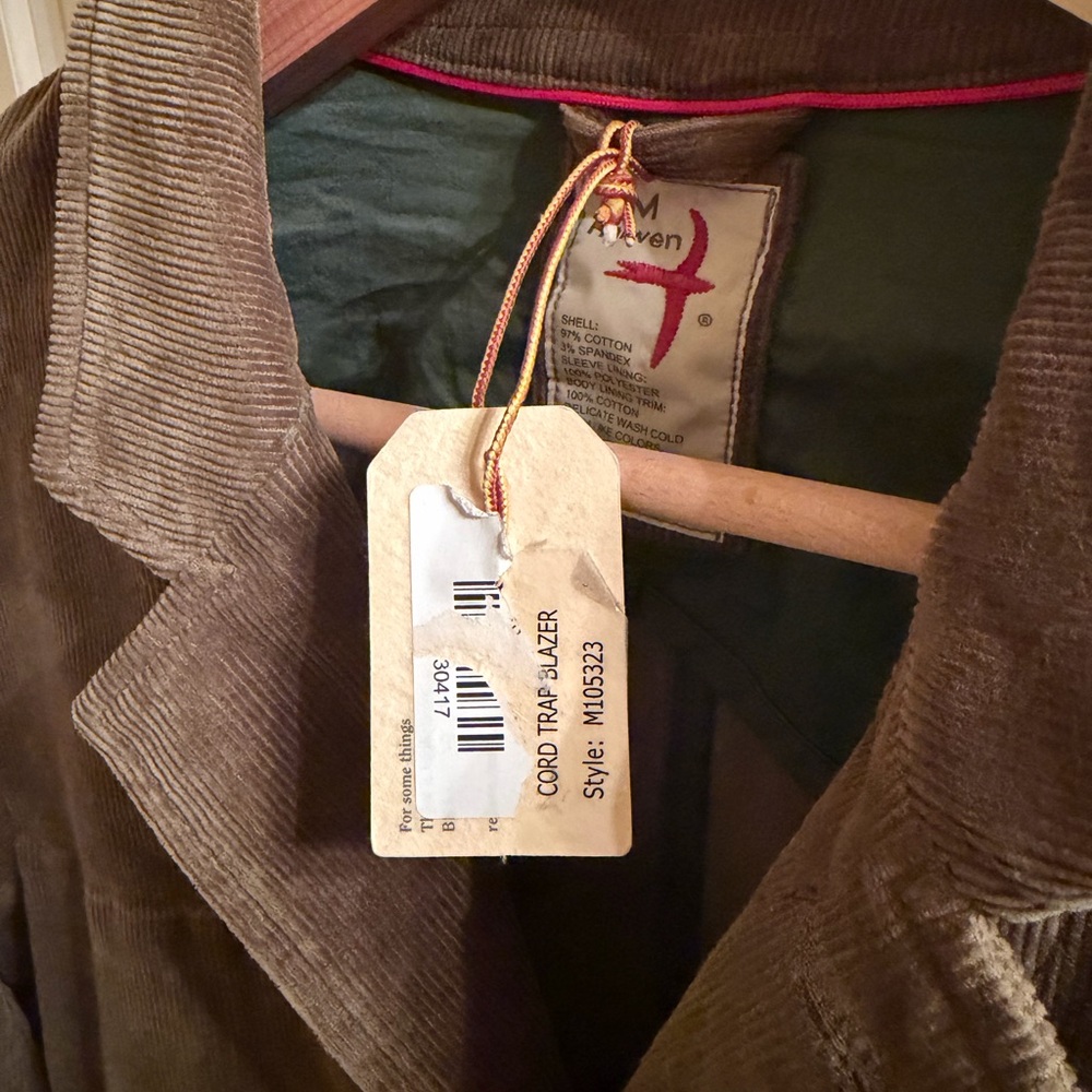 Men's Olive and Khaki Military Jacket - Picture 3 of 7